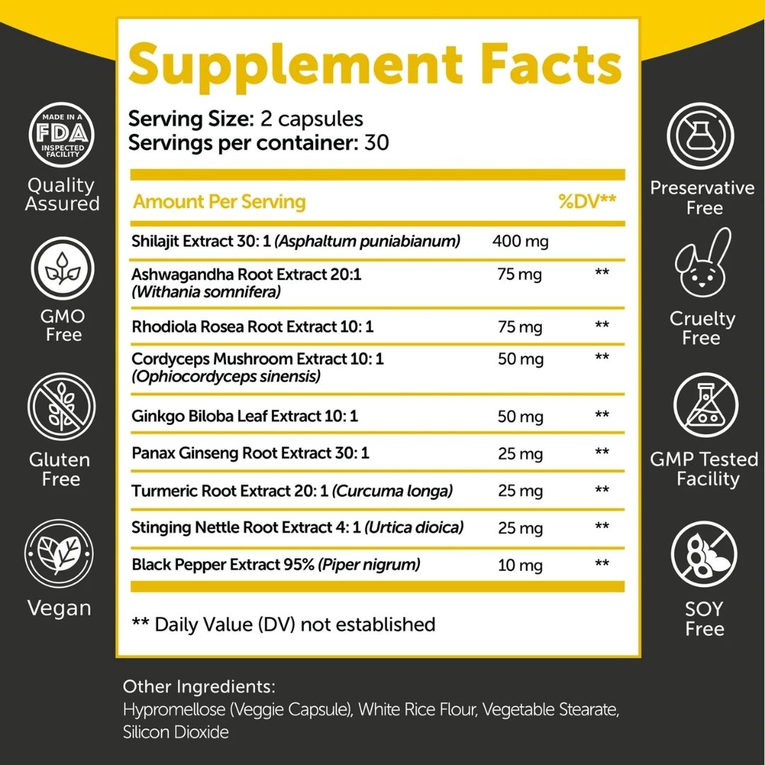 Shilajit Capsules
