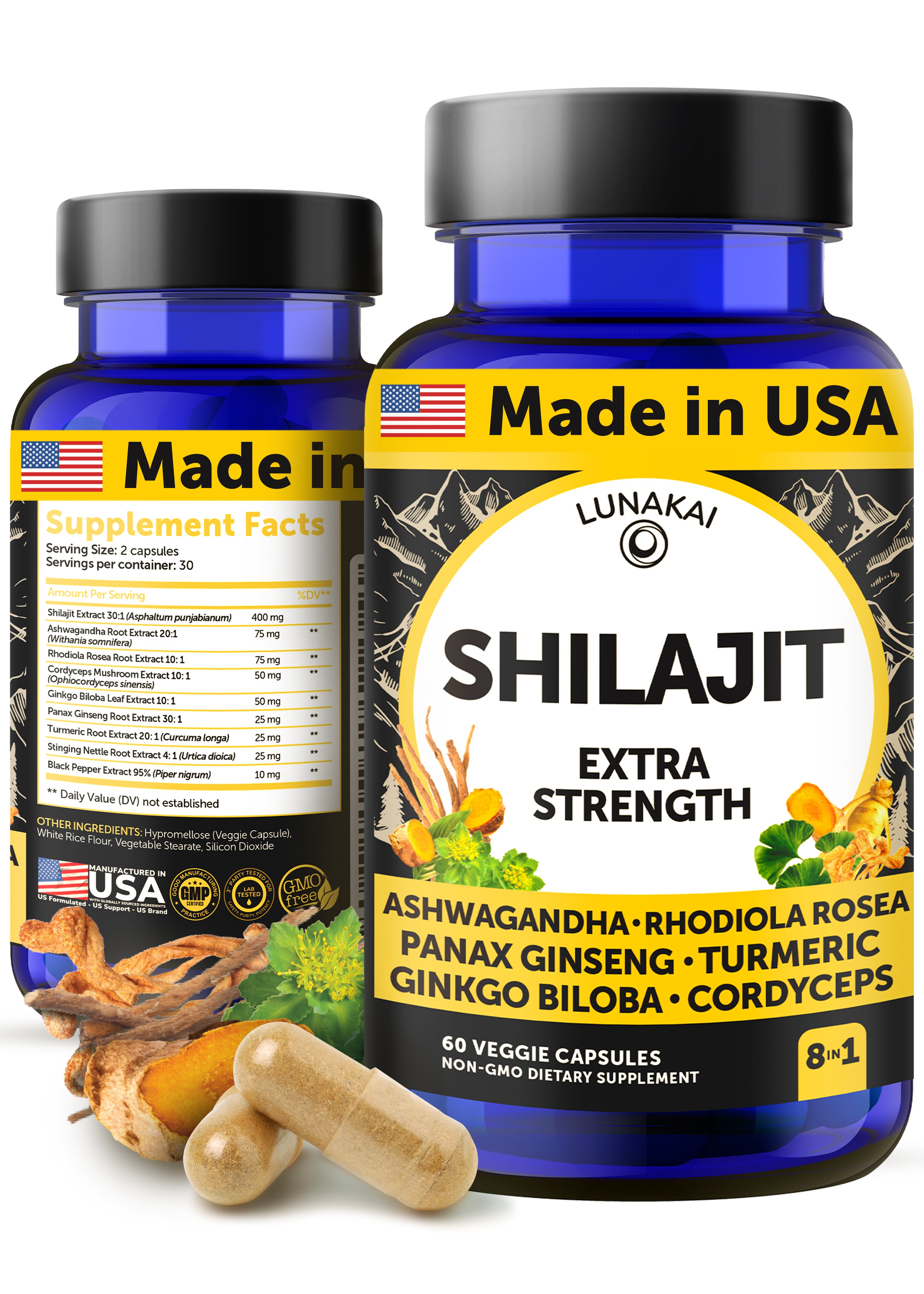 Shilajit Gouttes - Énergie & Vitalité naturelle Shilajit Gouttes - Énergie & Vitalité naturelle