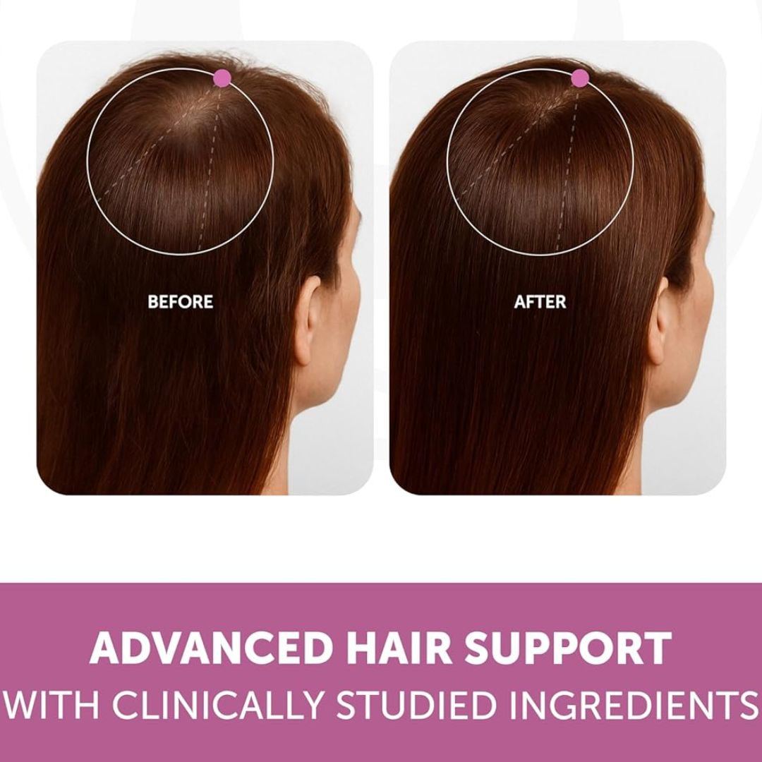 Lunakai PRO Women’s Growth & Restore Vitamins – Hair, Skin, & Hormonal Support
