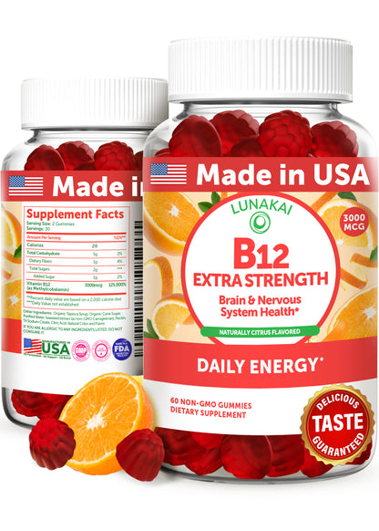 Vitamin B12 Gummies 60 ct.