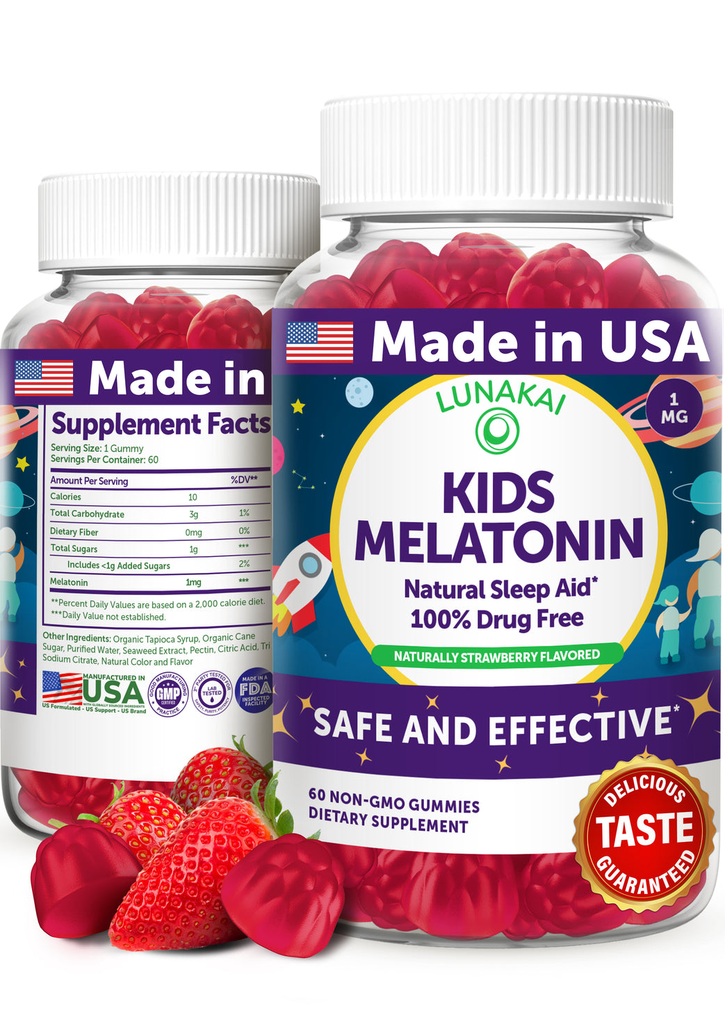 Kids Melatonin Gummies 60 ct.