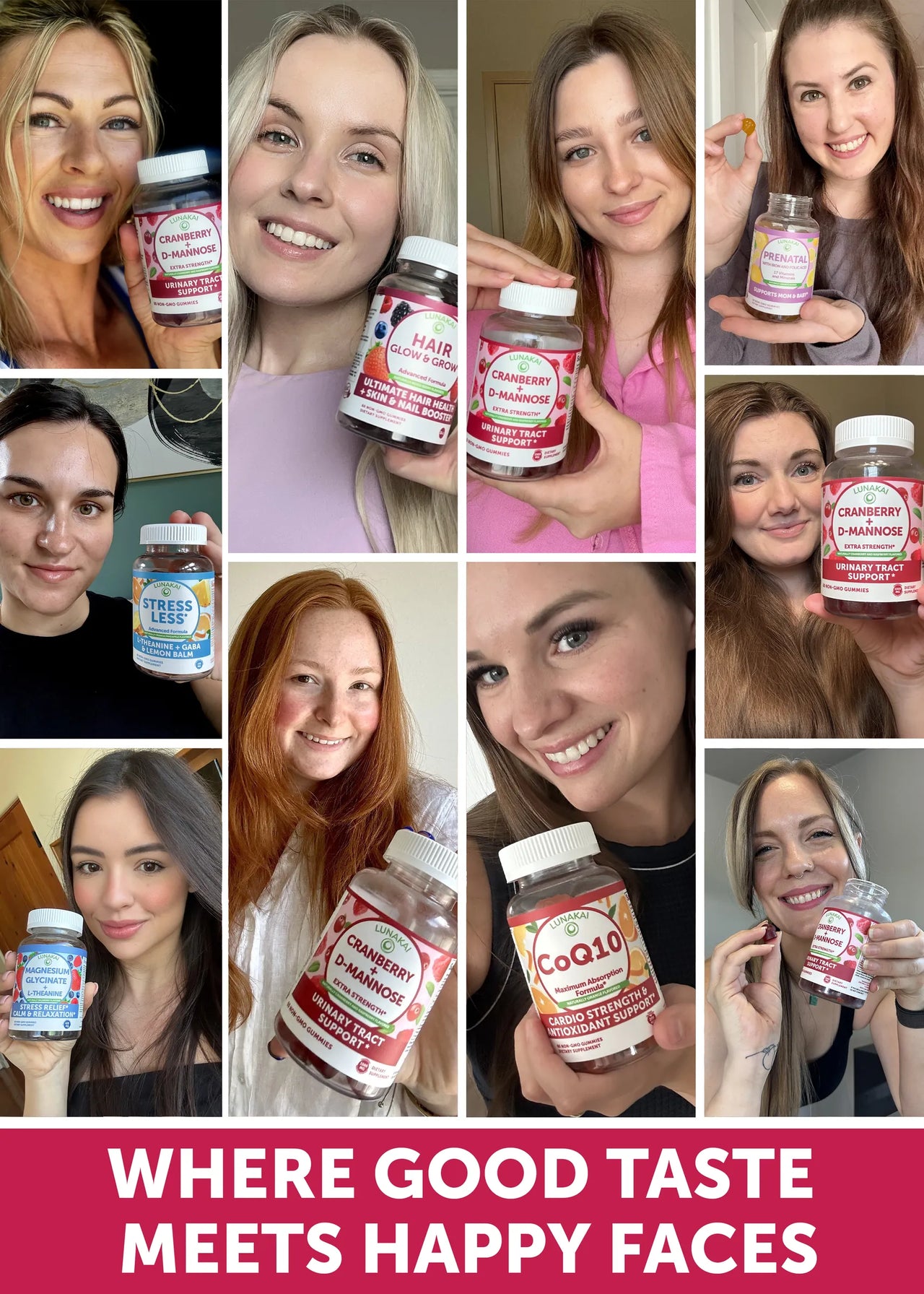 Cranberry Gummies with D-Mannose for Daily Urinary Tract Support