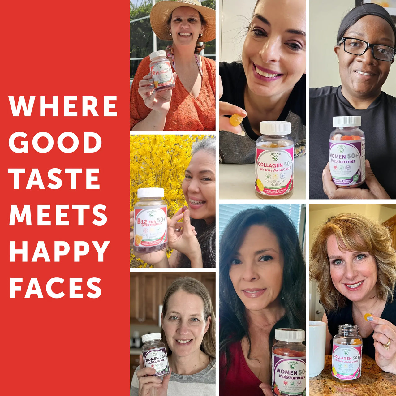 Vitamin B12 Gummies for Adults 50 Plus