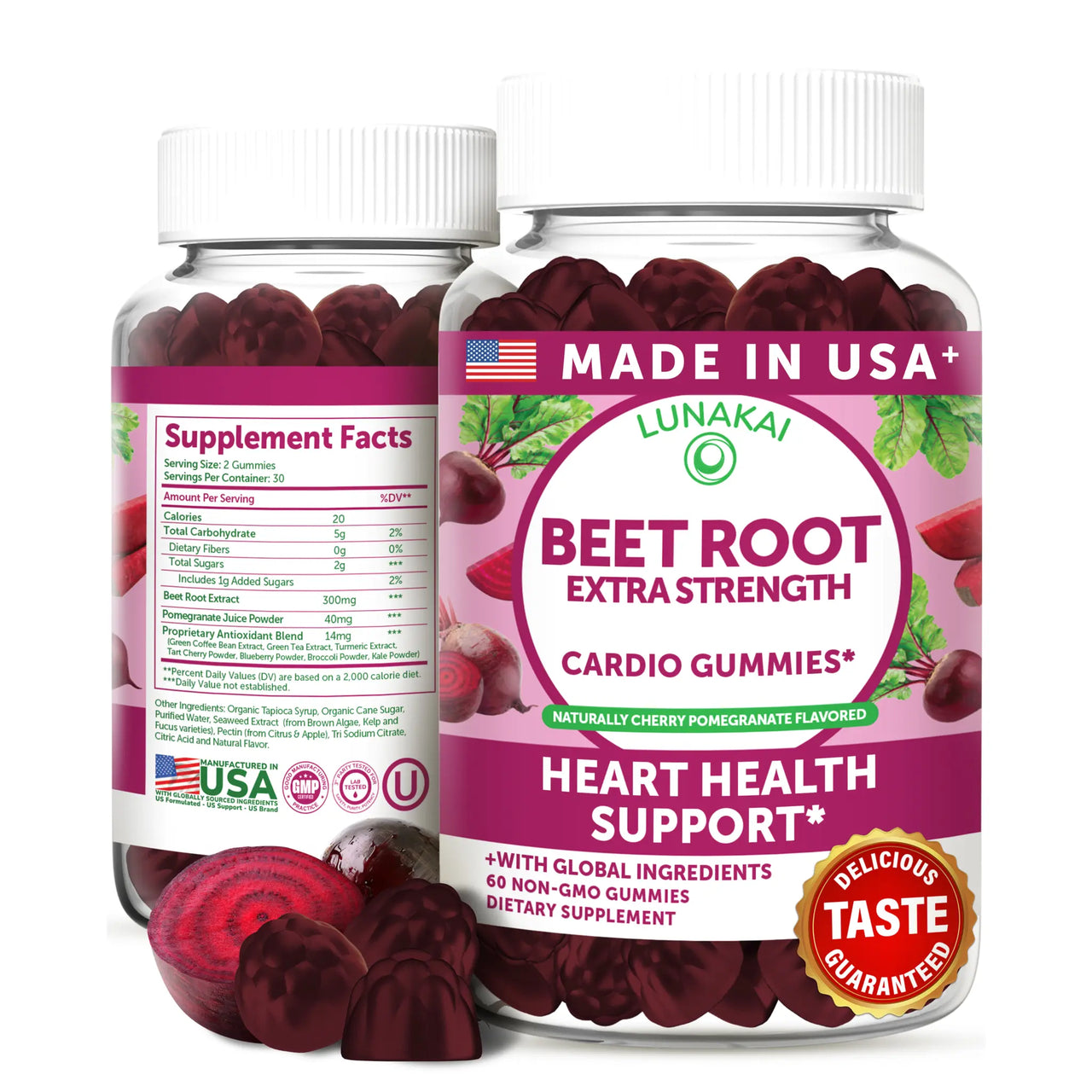 Beet Root Gummies, 60ct.