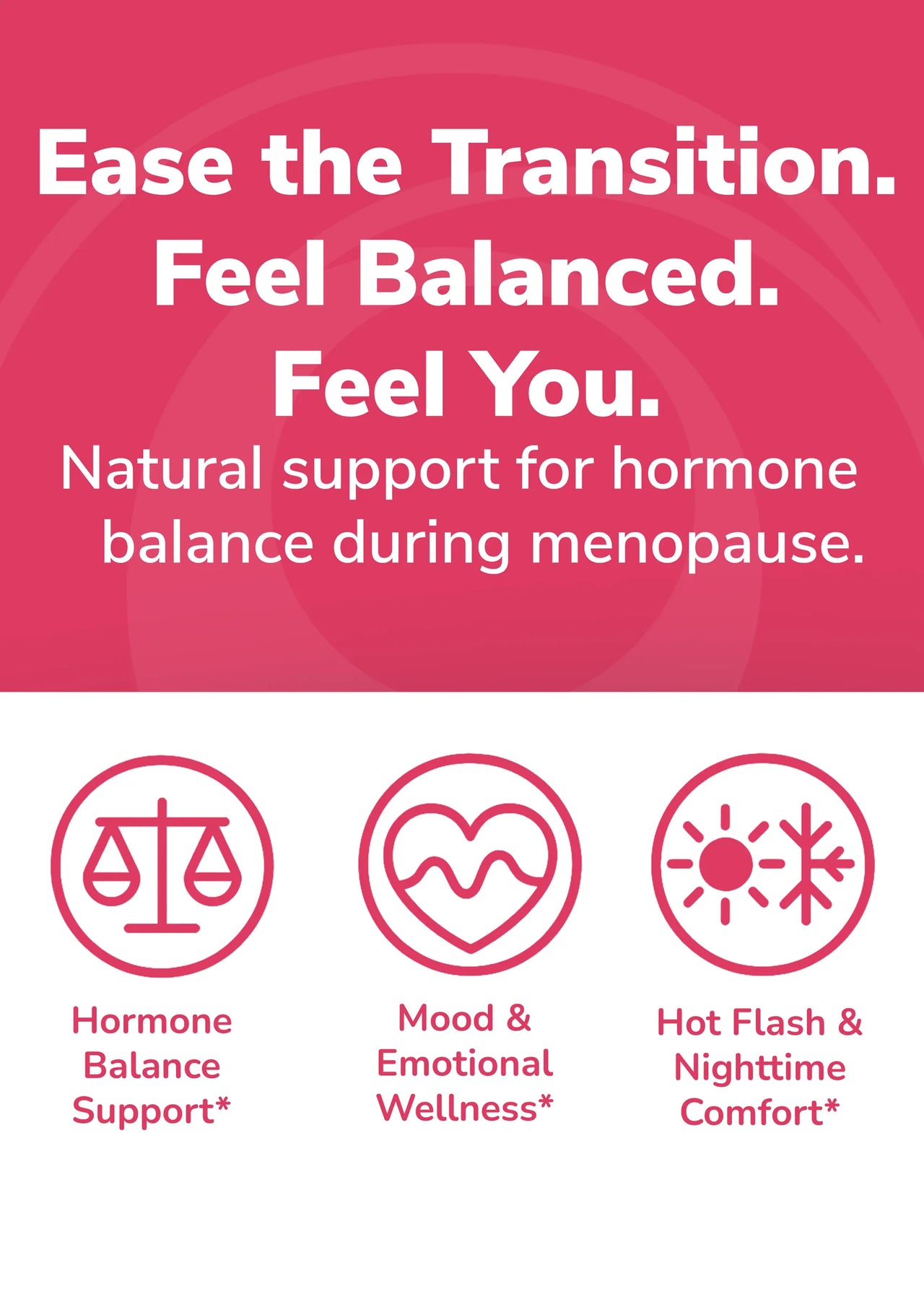 Menopause Support Gummies for Women – Hot Flashes, Sleep & Hormonal Balance