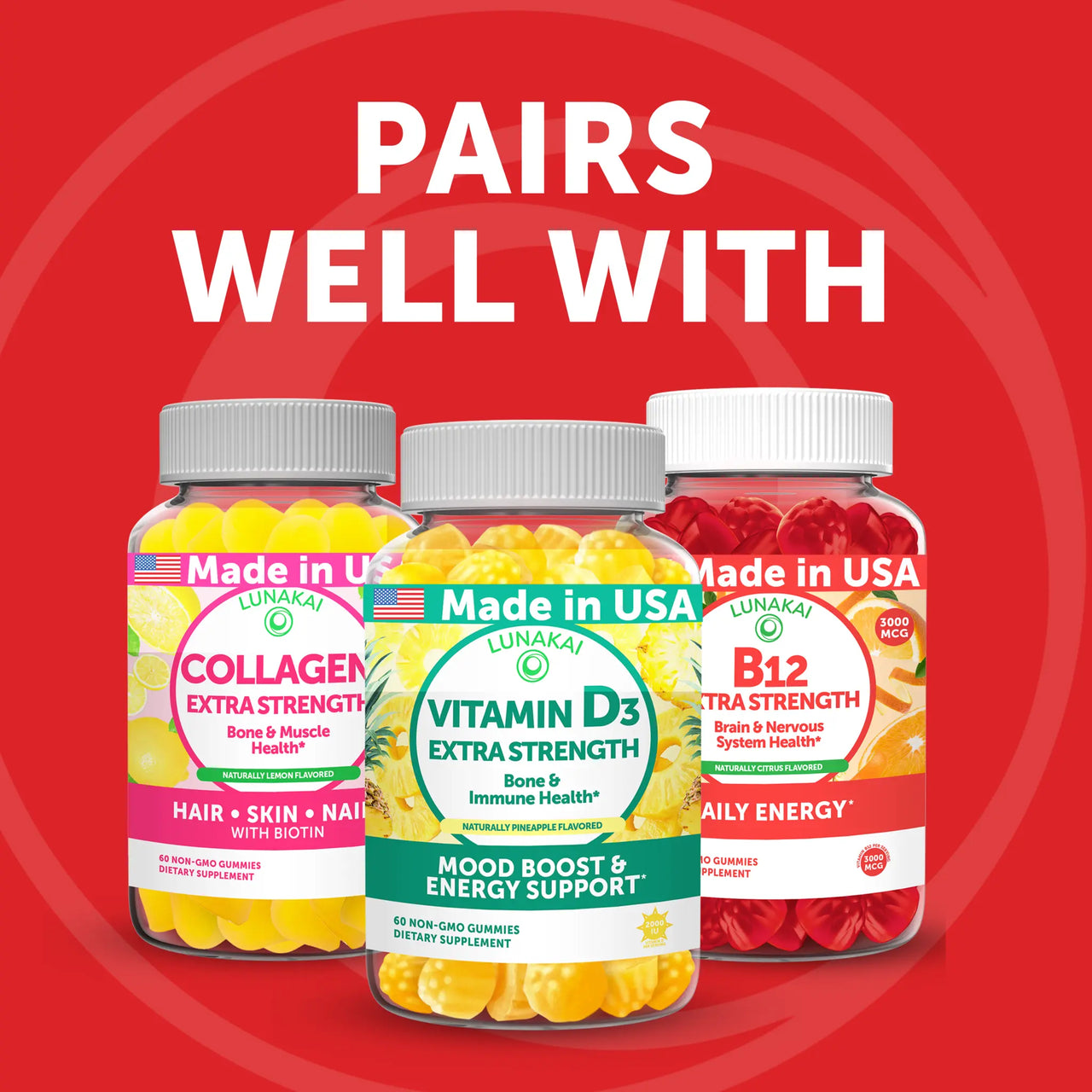 CoQ10 Heart Health Gummies – 60 Vegan Gummies