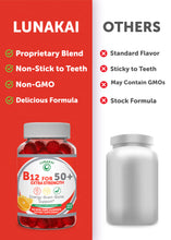 Load image into Gallery viewer, Vitamin B12 Gummies for Adults 50 Plus
