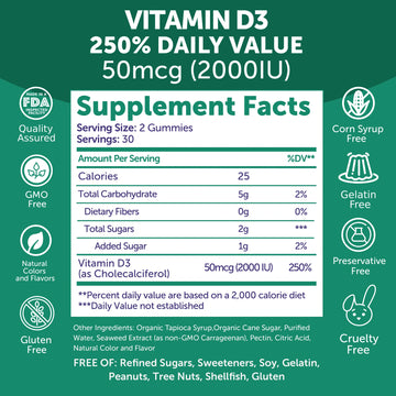 Vitamin D3 Gummies