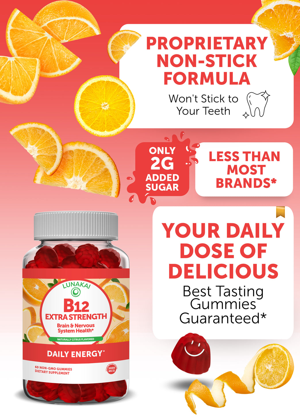 Vitamin B12 Gummies 60 ct.
