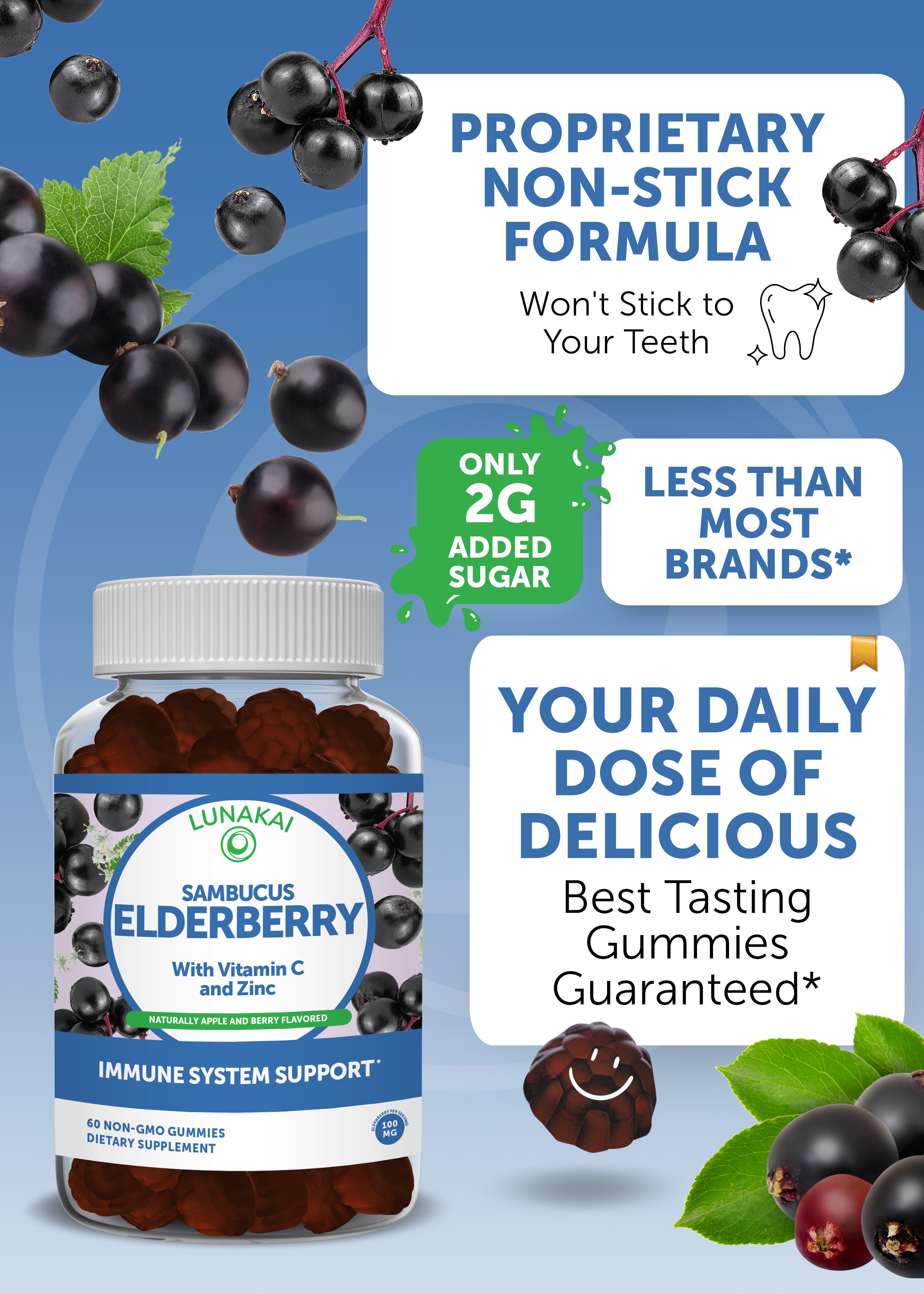 Elderberry Gummies 60 ct.