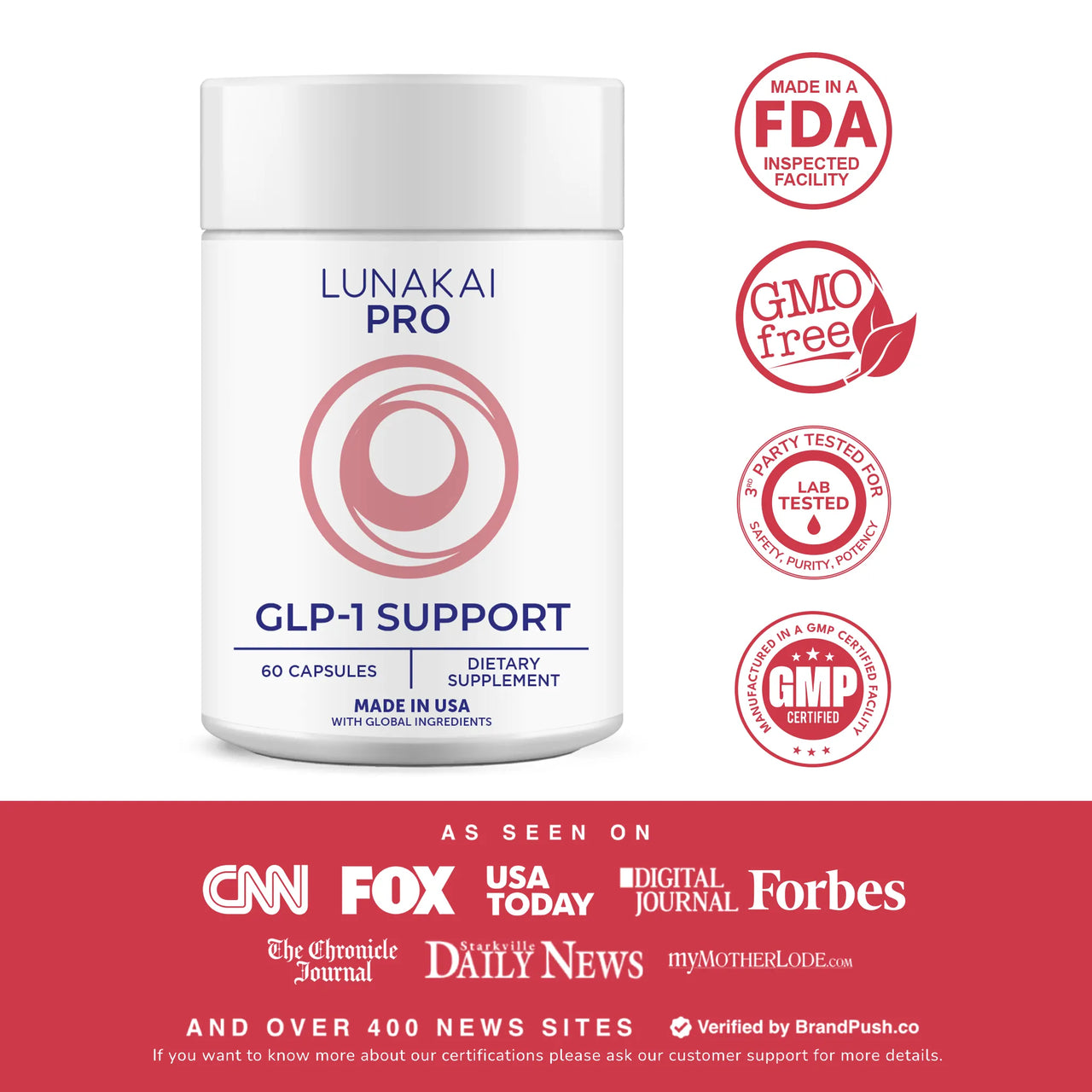 Lunakai PRO GLP‑1 Support