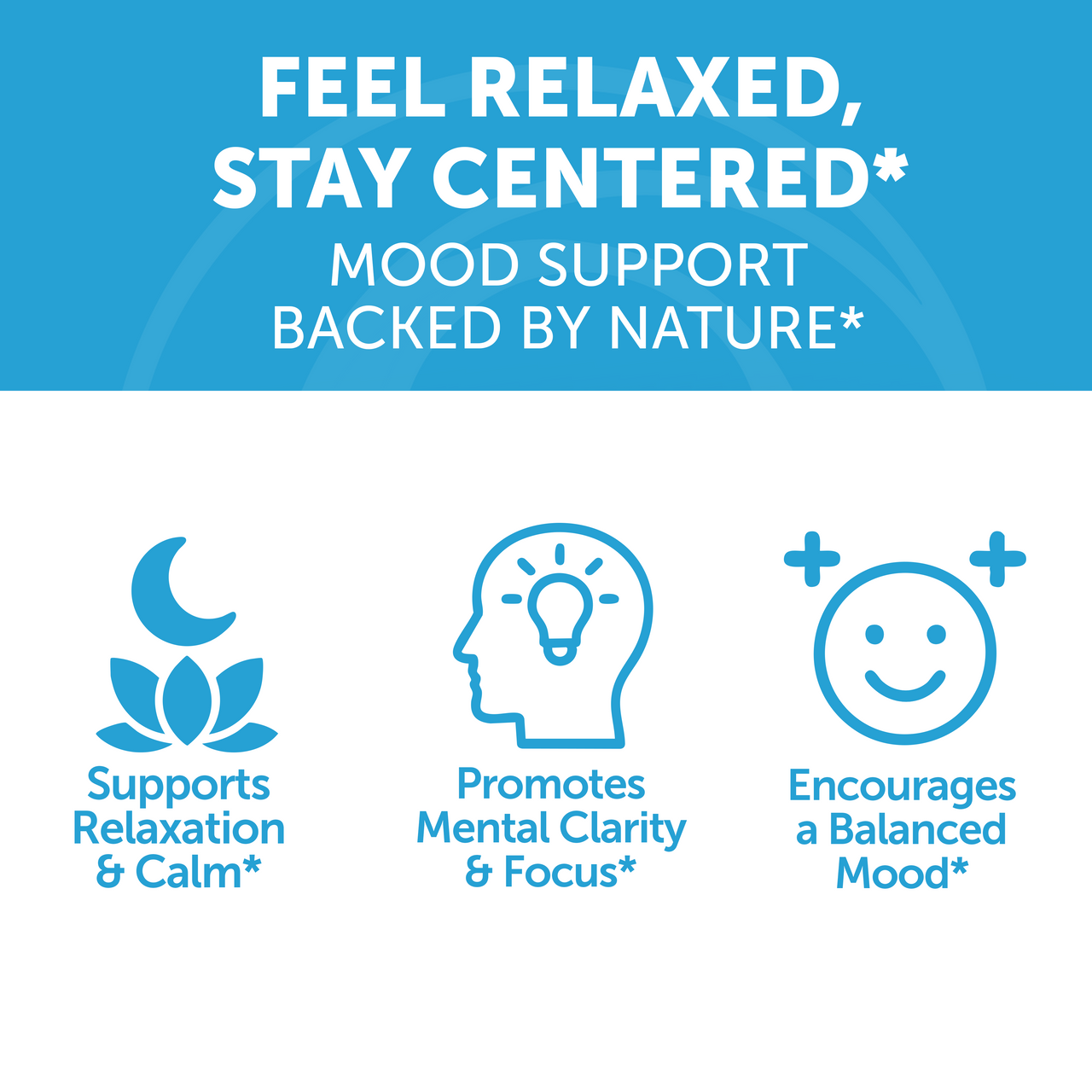 Calm & Stress Relief Gummies – GABA & L‑Theanine, 60ct