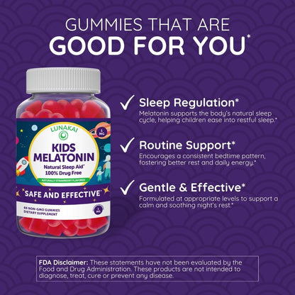 Kids Melatonin Gummies 60 ct.