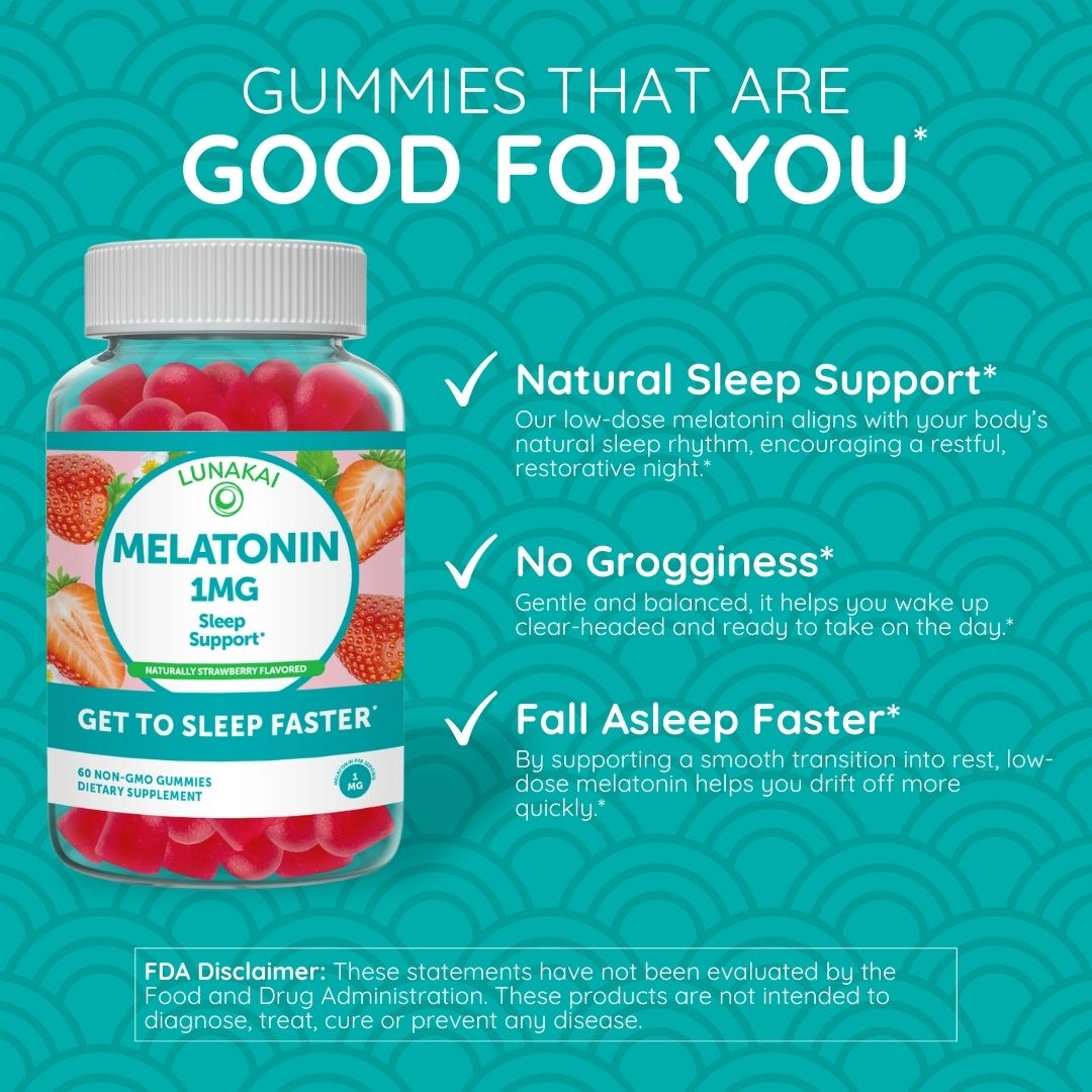 Low Dose Melatonin Gummies 60 ct.