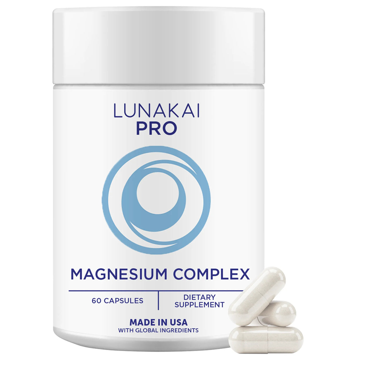 Lunakai PRO Magnesium Complex Capsules - 405mg Blend