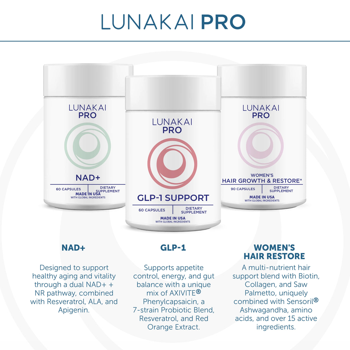Lunakai PRO Magnesium Complex Capsules - 405mg Blend
