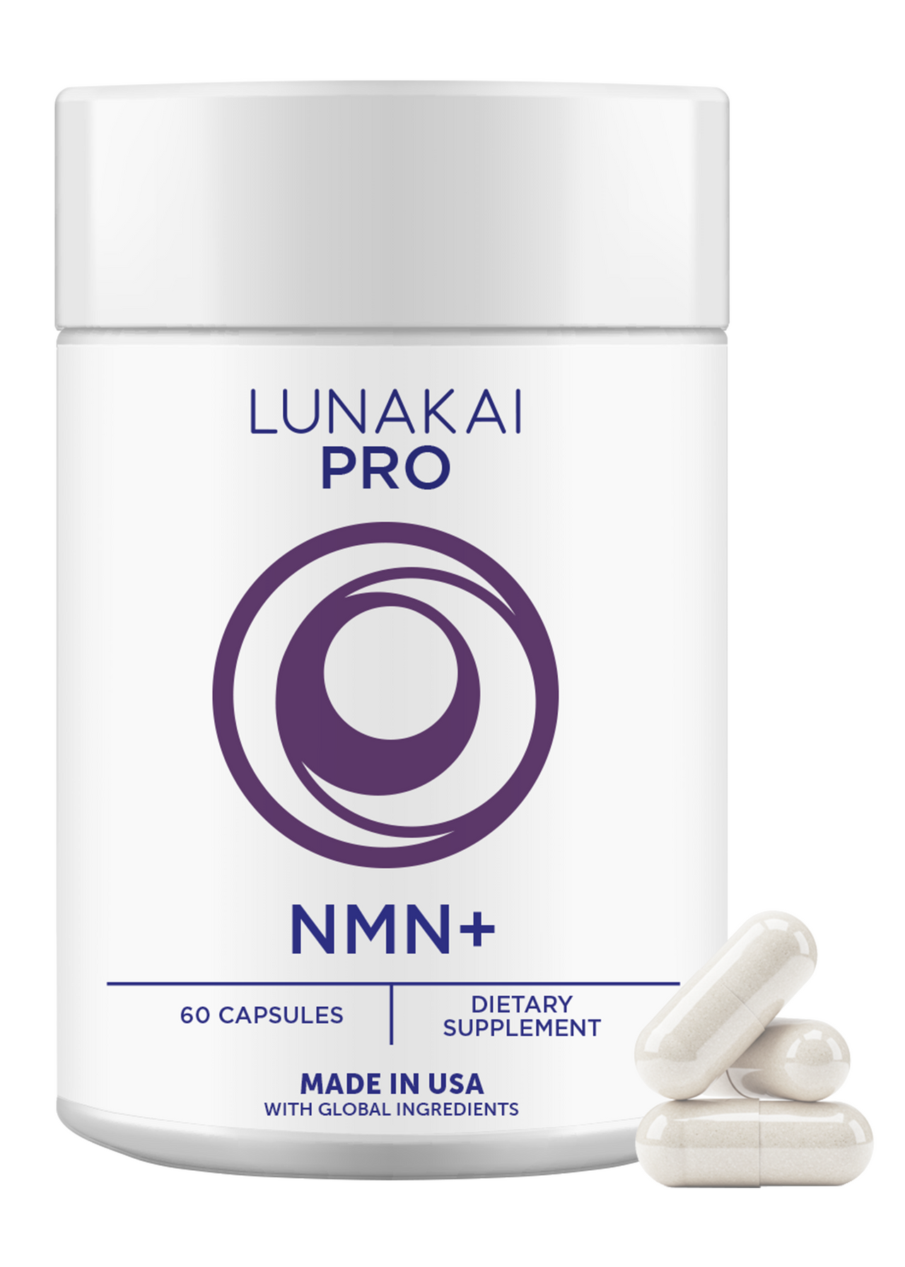 Lunakai PRO NMN+ Capsules