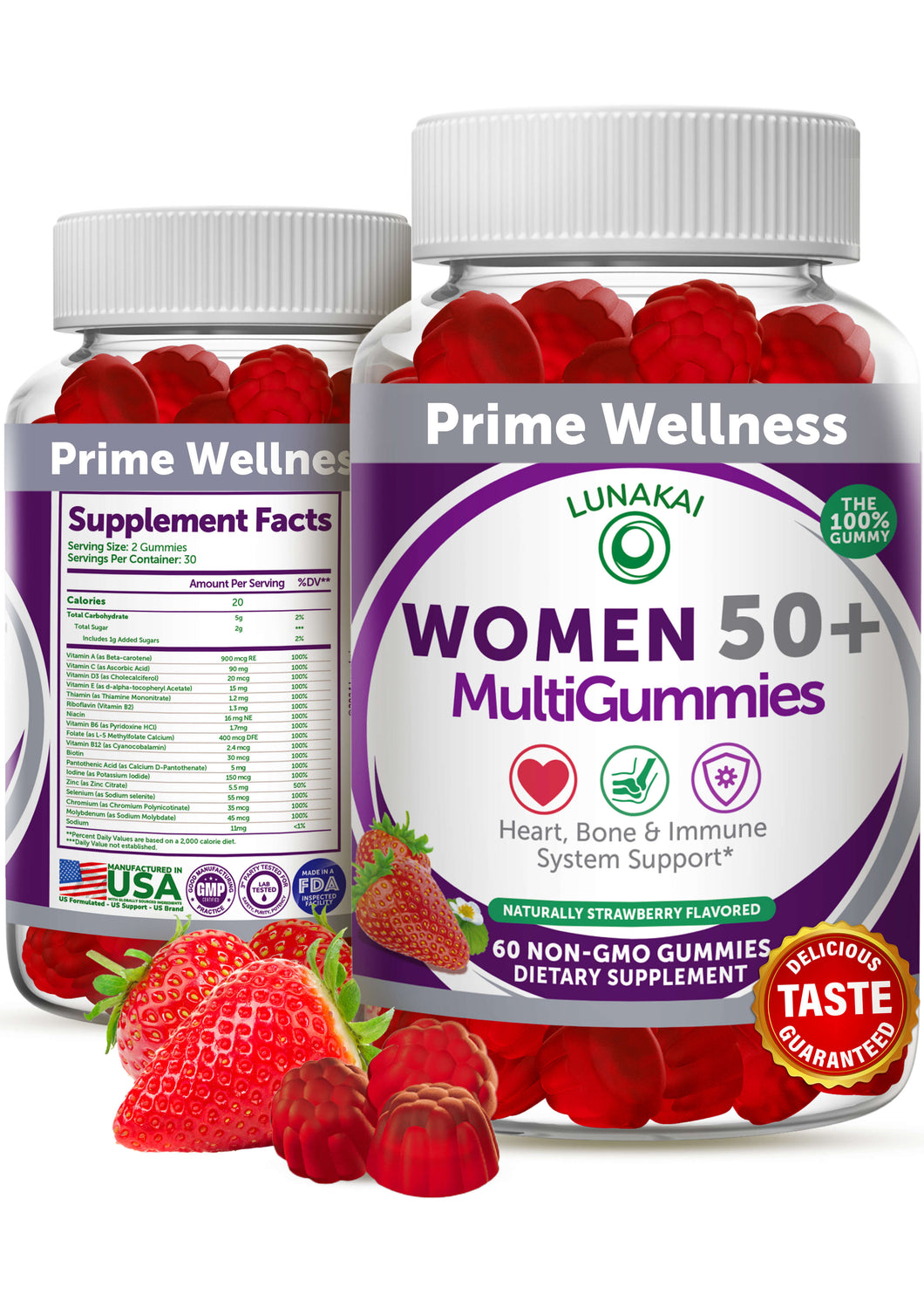 50 Plus Women's Multivitamin Gummies