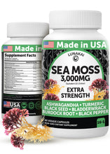 Load image into Gallery viewer, Irish Sea Moss Capsules - US Made
