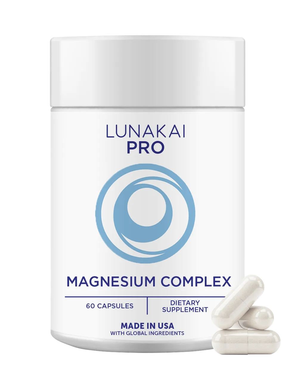 Lunakai PRO Magnesium Complex Capsules - 405mg Blend