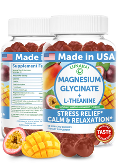Magnesium Gummies - Tropical Flavor