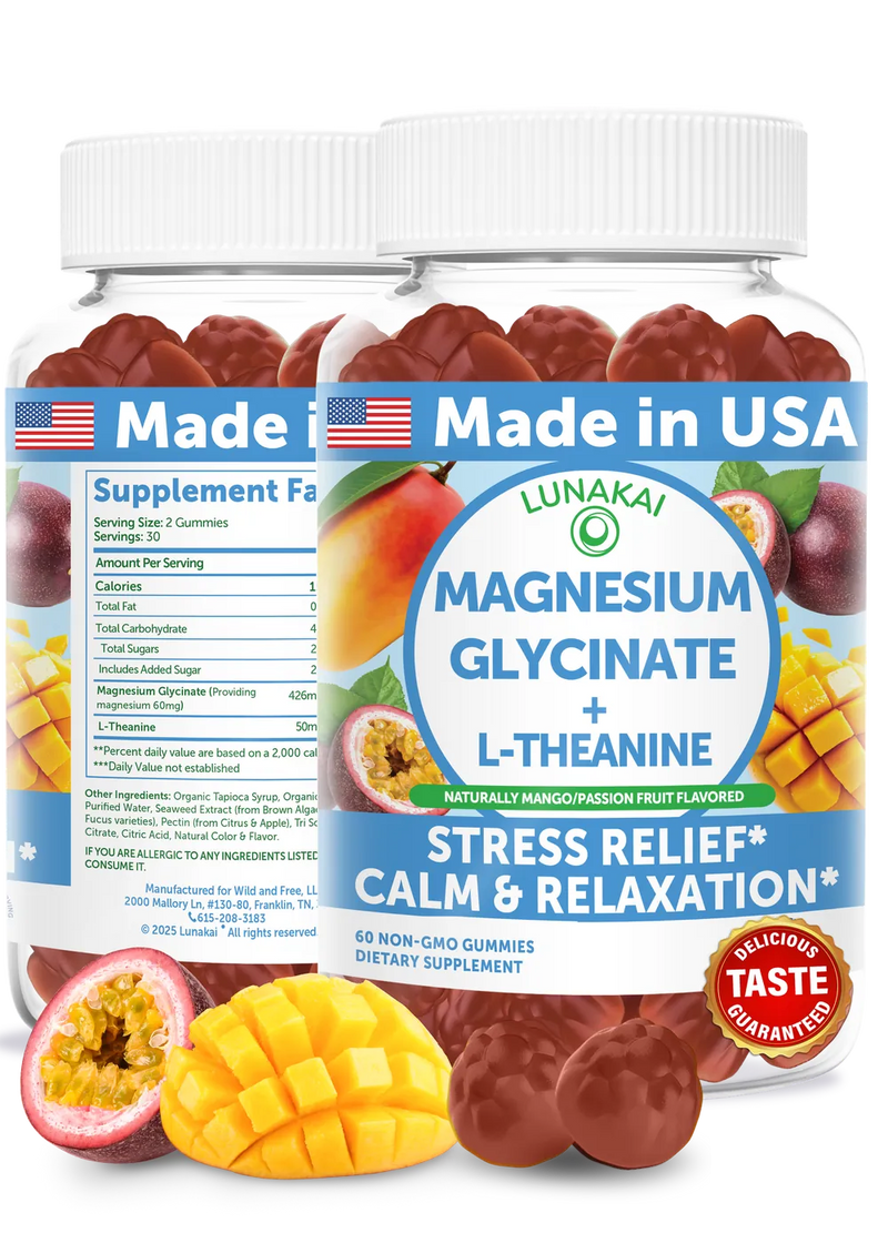 Magnesium Gummies - Tropical Flavor