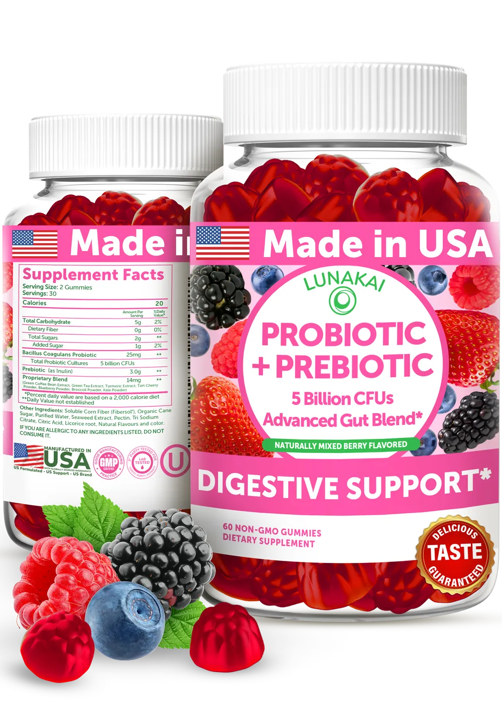 Prebiotic + Probiotic Gummies