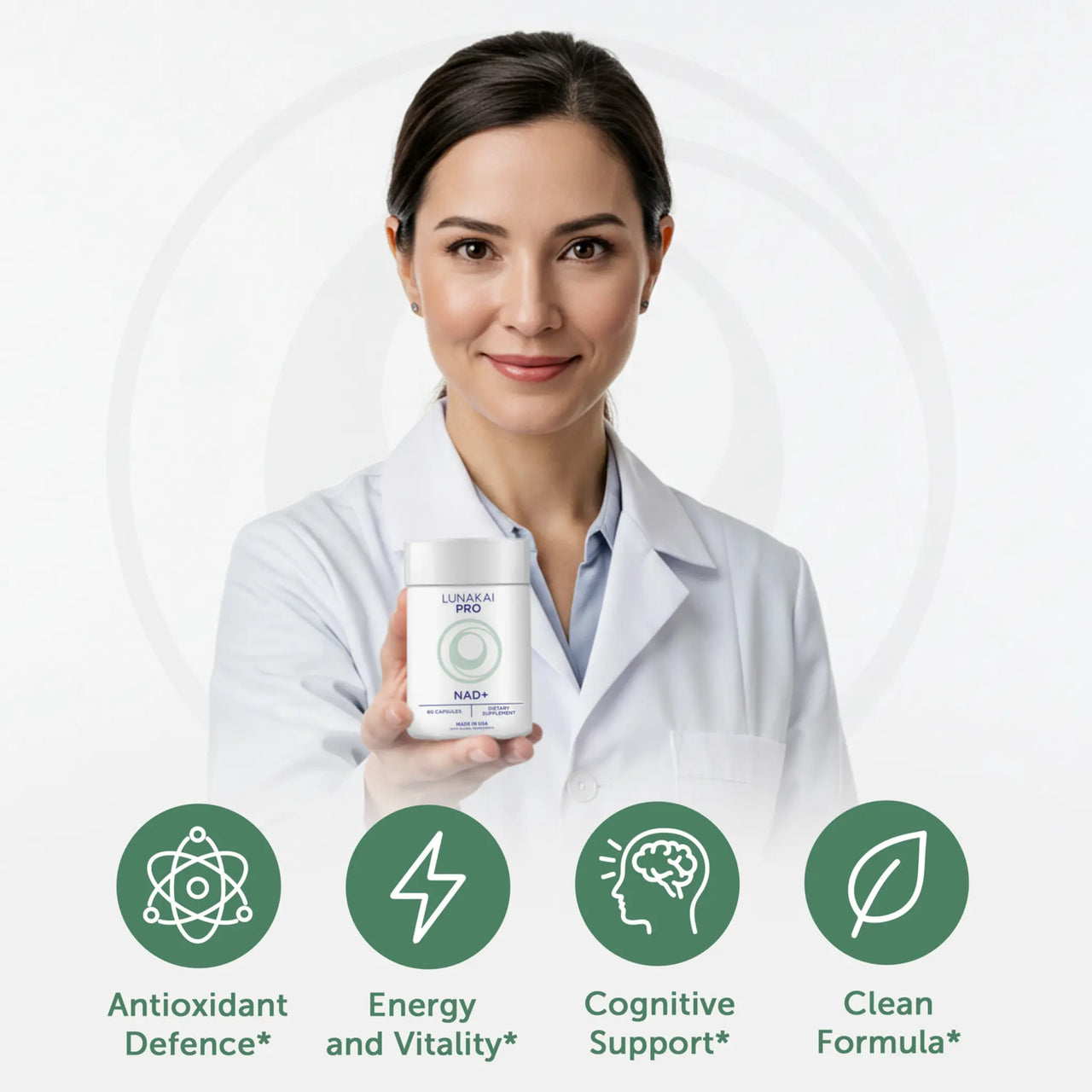 Lunakai PRO Dual-Pathway NAD+ w/ NR & Resveratrol