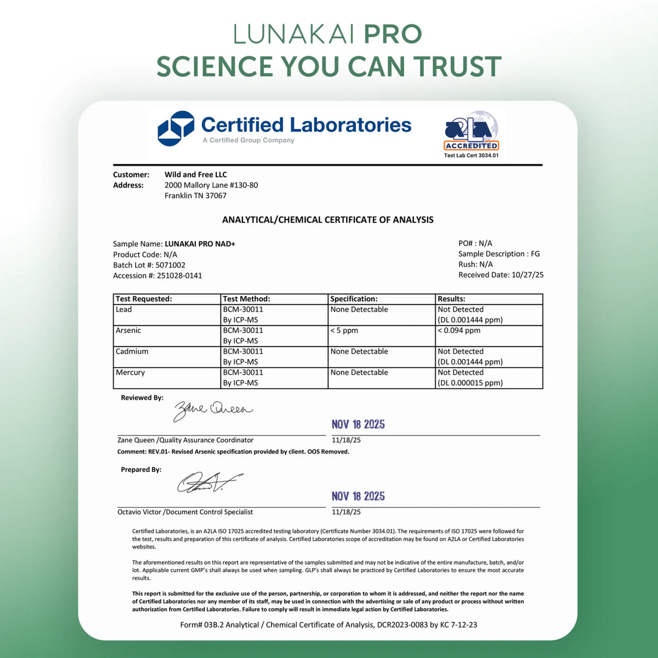 Lunakai PRO Dual-Pathway NAD+ w/ NR & Resveratrol