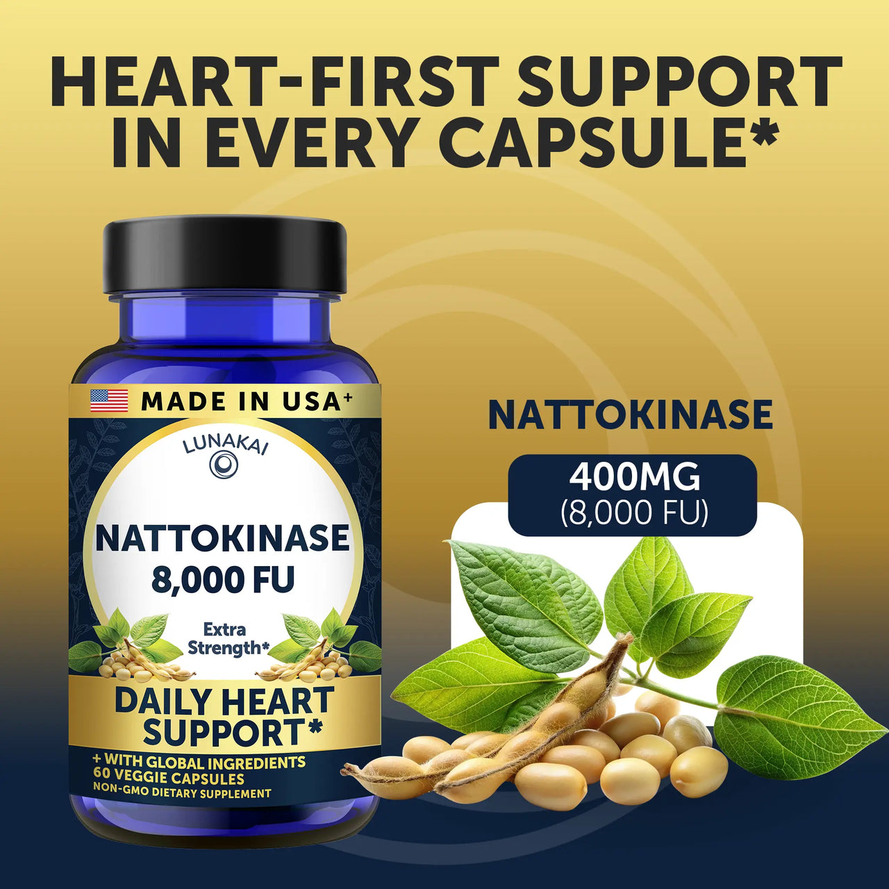 Nattokinase Circulation Support – 60ct