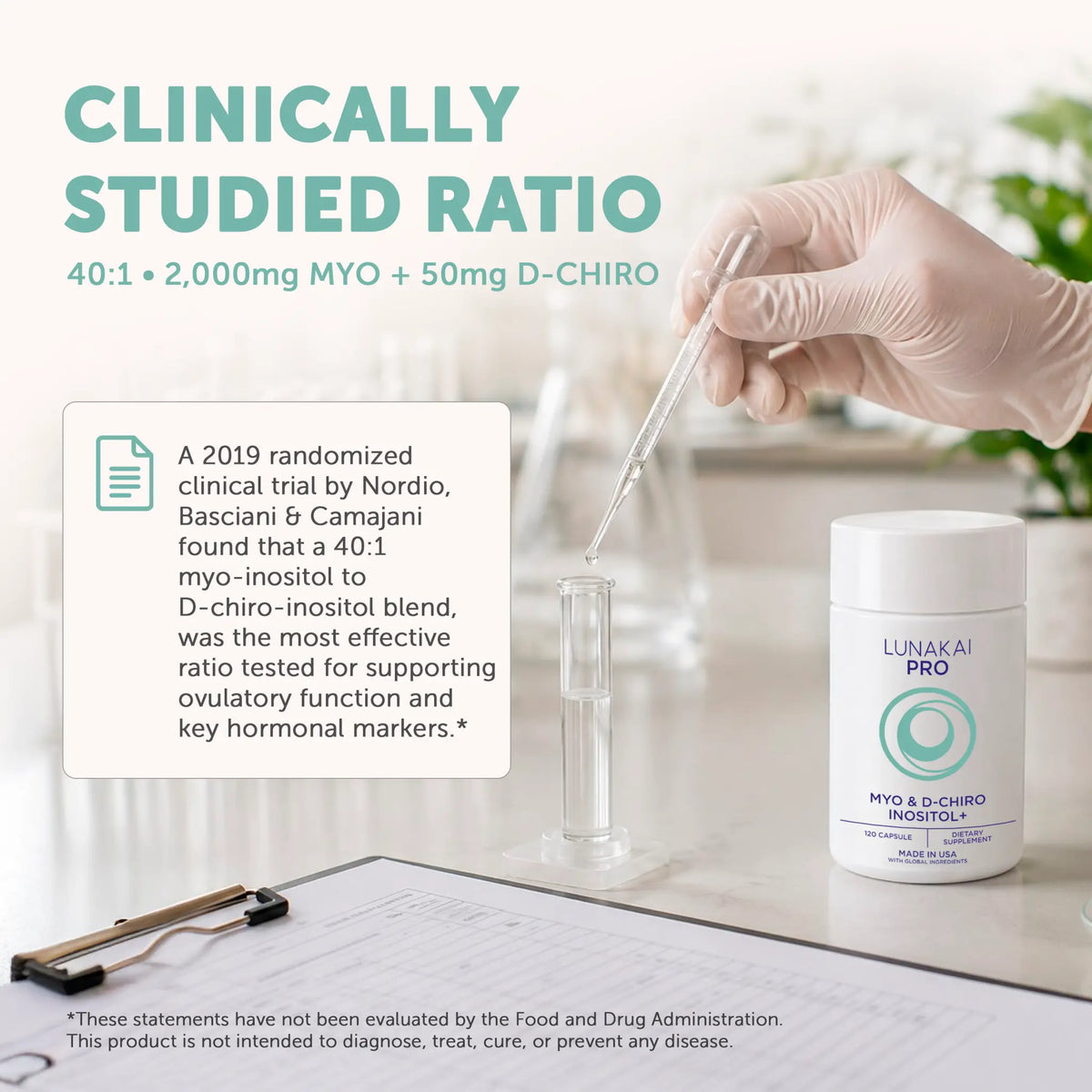 Lunakai PRO Myo & D-Chiro Inositol