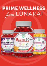 Load image into Gallery viewer, Vitamin B12 Gummies for Adults 50 Plus
