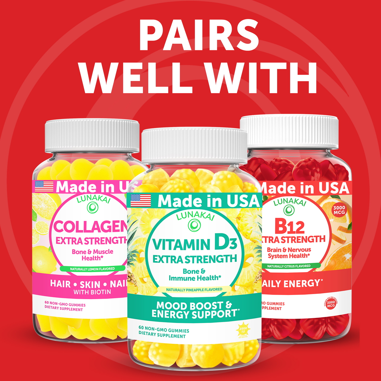 CoQ10 Heart Health Gummies – 60 Vegan Gummies