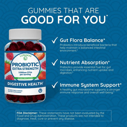 Probiotic/Prebiotic Gummies 60 ct.