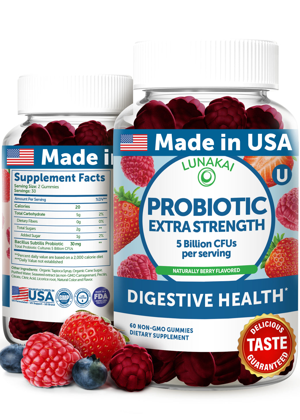 Probiotic/Prebiotic Gummies 60 ct.