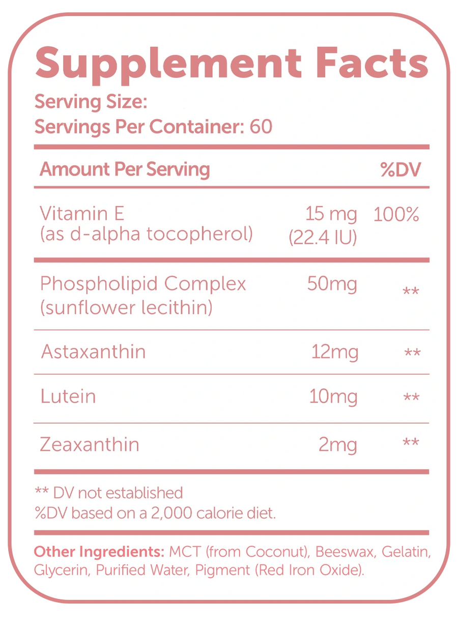 Full Supplement Facts Transparency