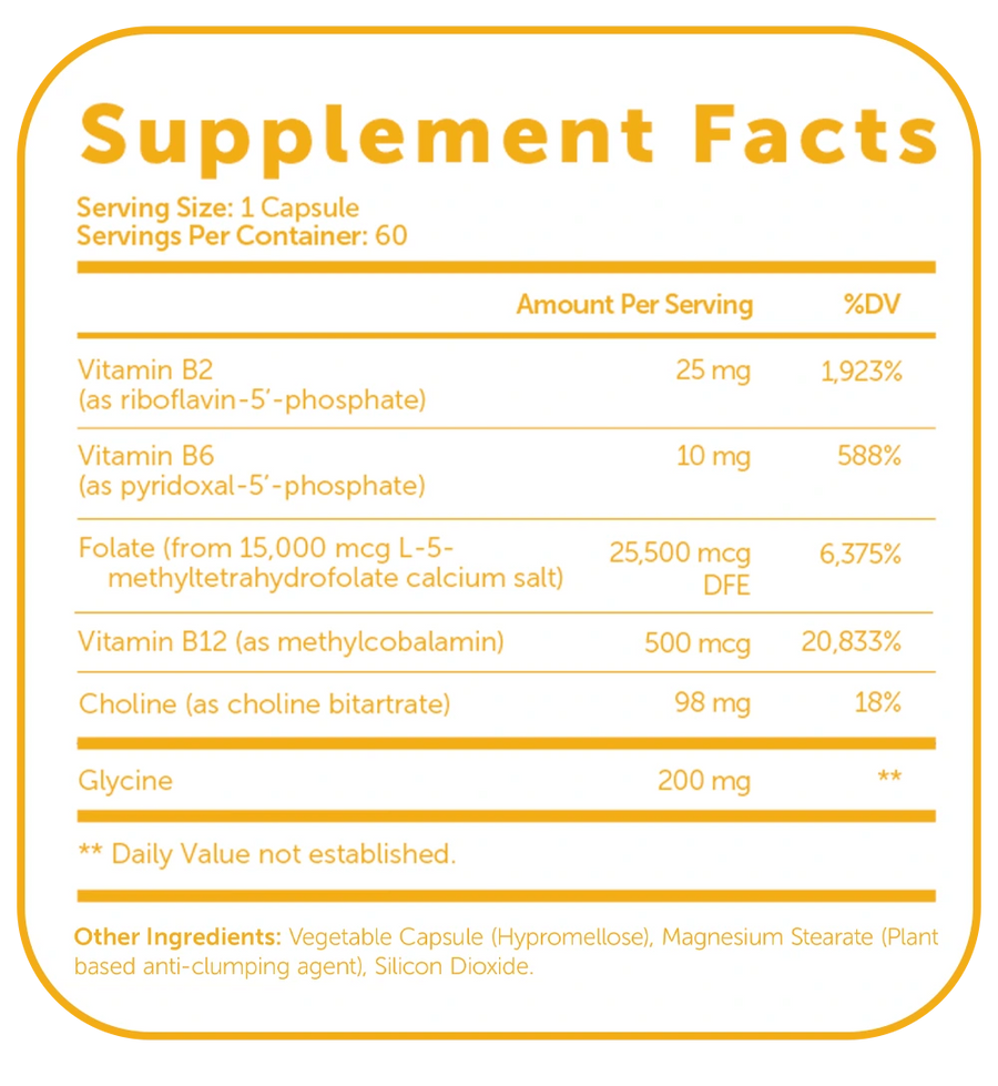 Full Supplement Facts Transparency