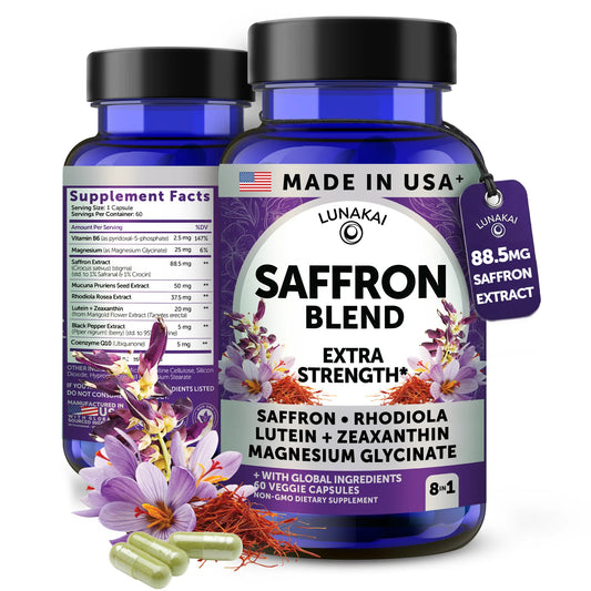 Saffron Blend Capsules 8-in-1