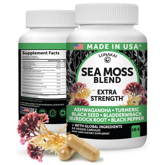 Irish Sea Moss Capsules - US Made