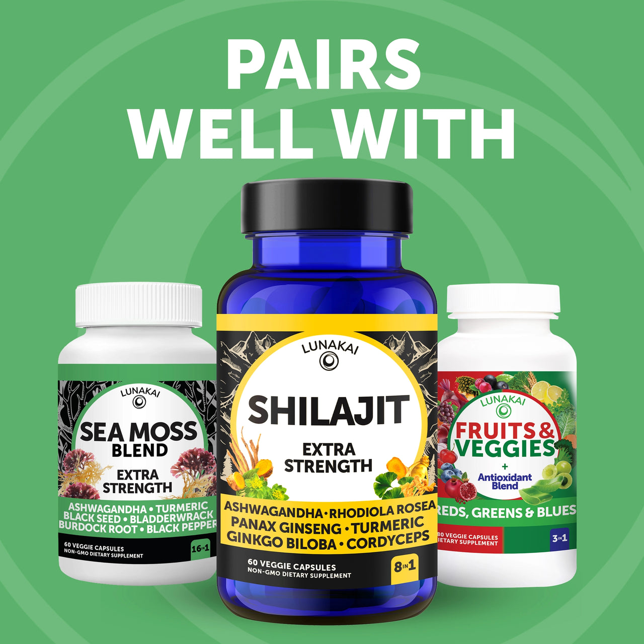 Irish Sea Moss Capsules - US Made