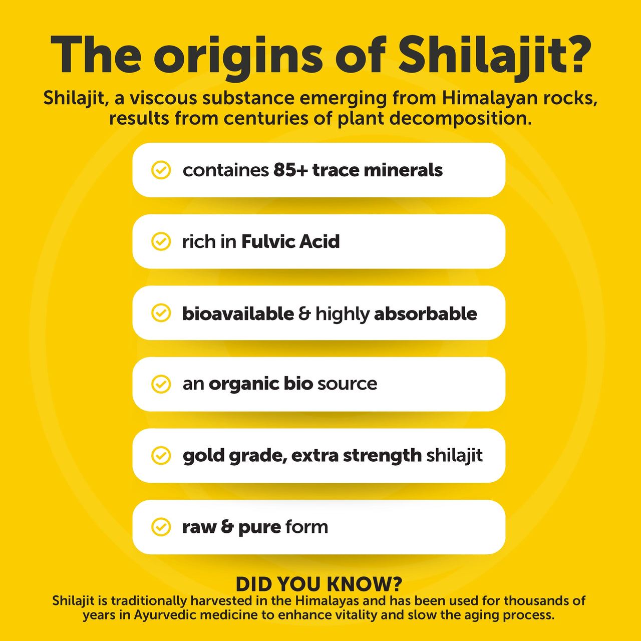 Shilajit Capsules
