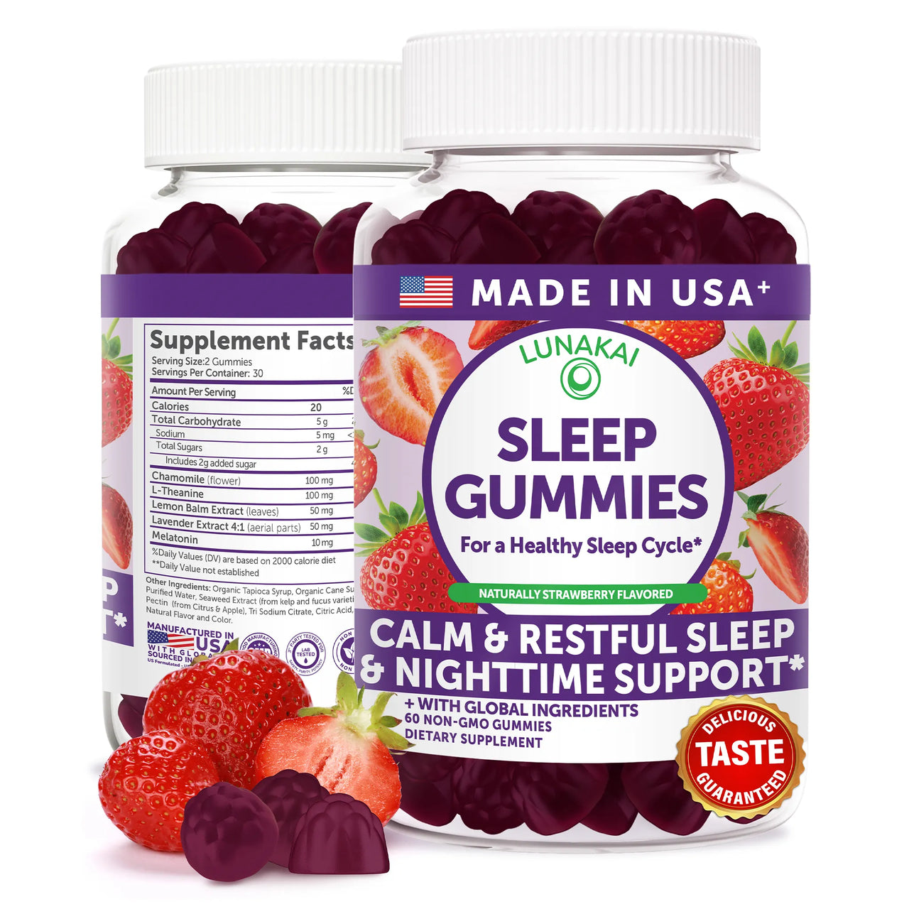 5-in-1 Sleep Gummies with Melatonin