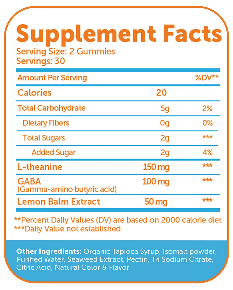 Full Supplement Facts Transparency