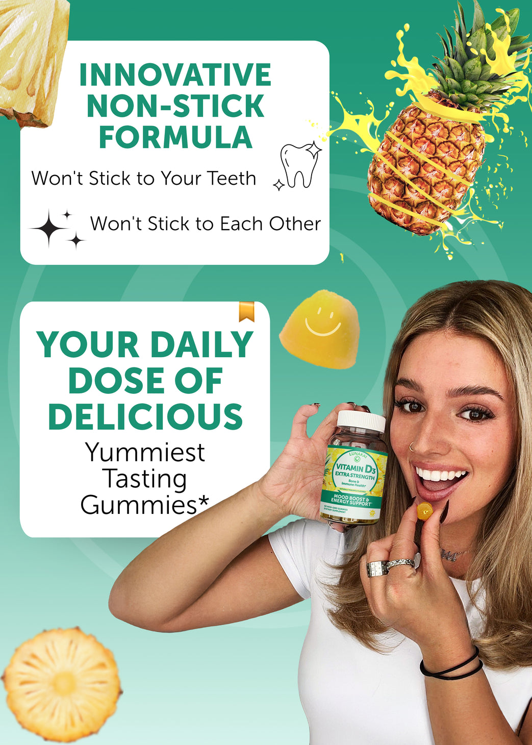 Vitamin D3 Gummies 60 ct.