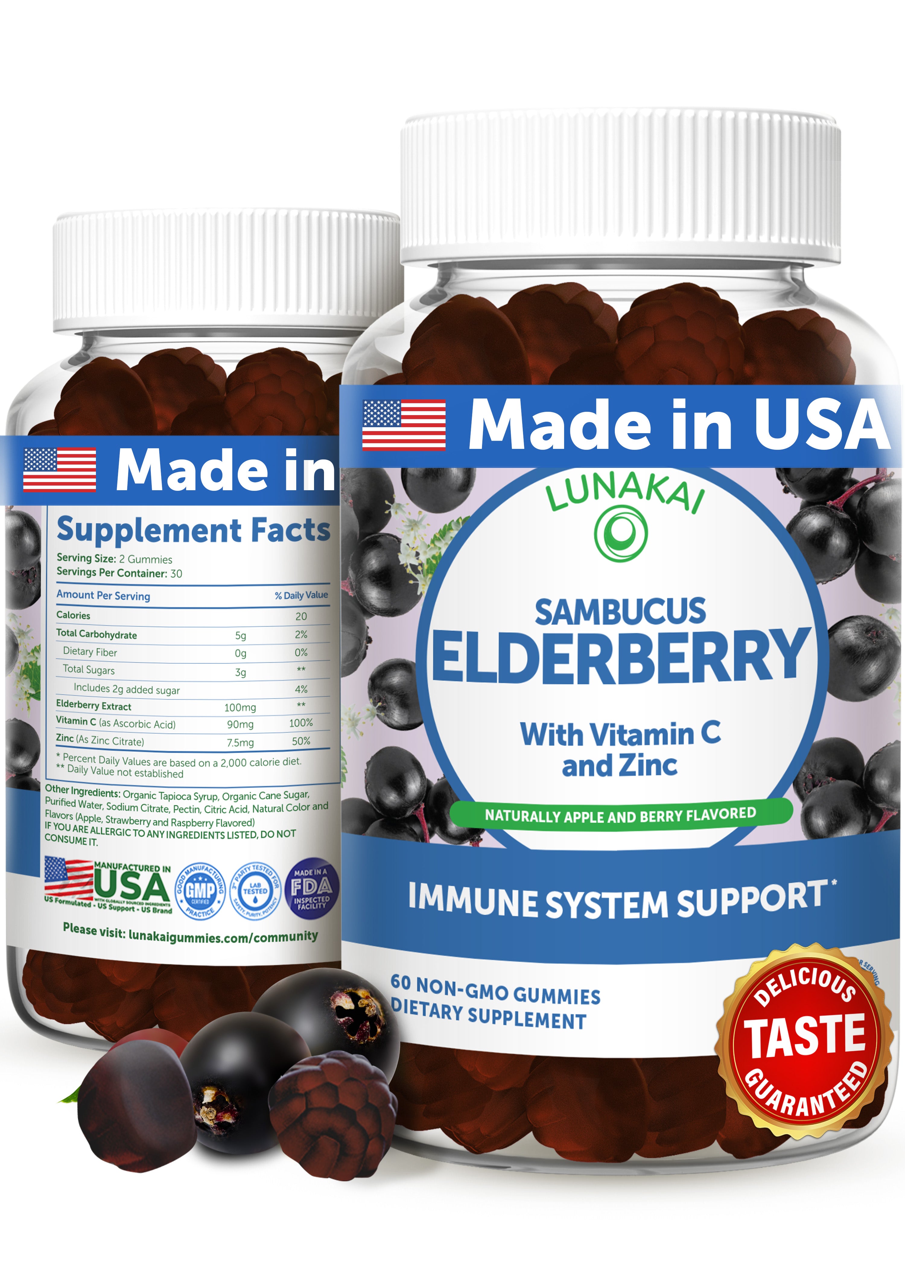 Elderberry Gummies 60 ct.