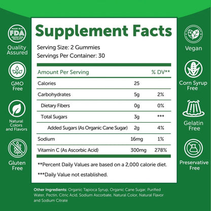 Vitamin C Gummies 60 ct.