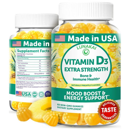 Vitamin D3 Gummies 60 ct.