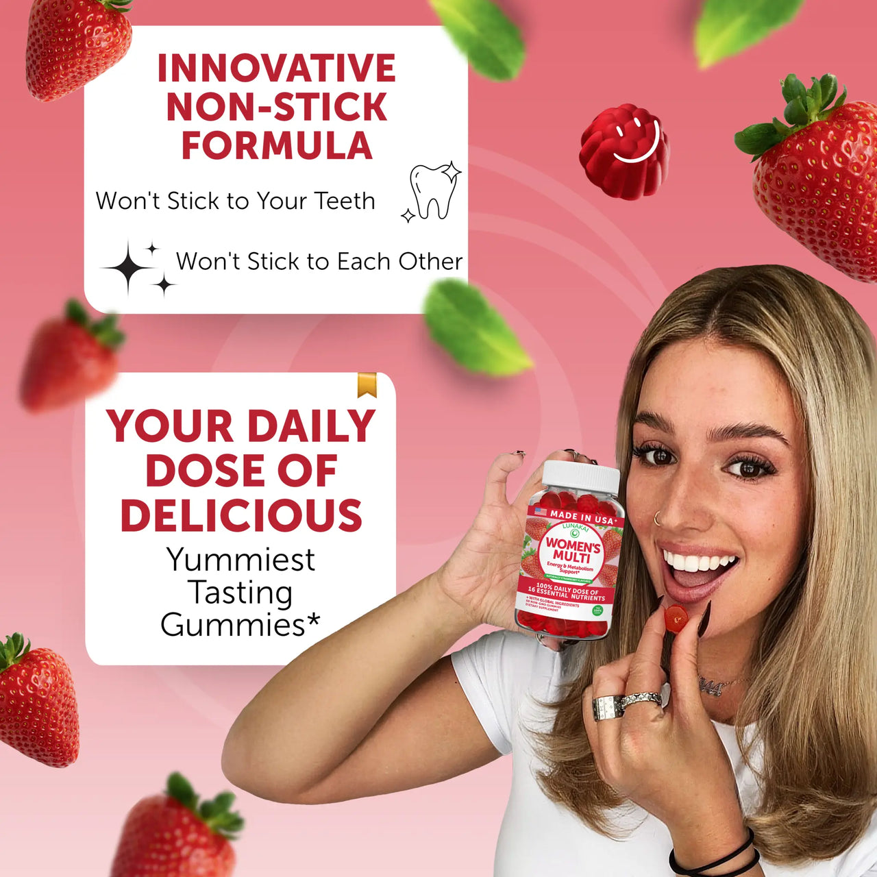 The 100% Gummy - Womens Multivitamin Gummies
