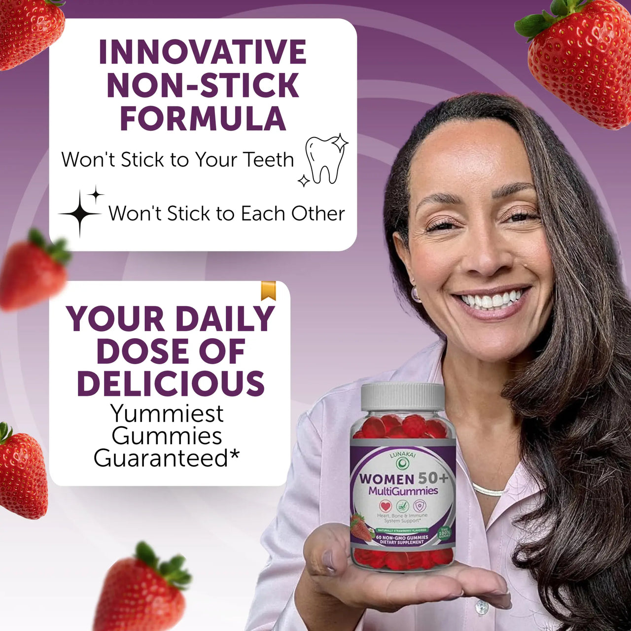 50 Plus Women's Multivitamin Gummies