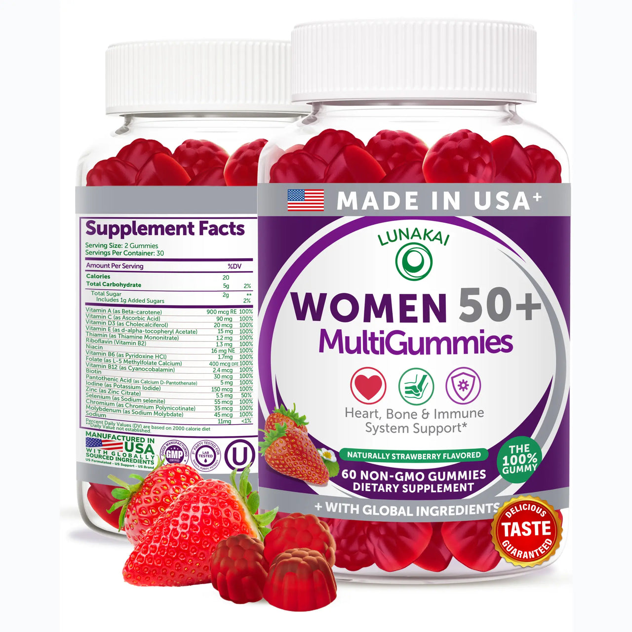 50 Plus Women's Multivitamin Gummies